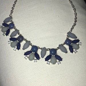 Purple short necklace